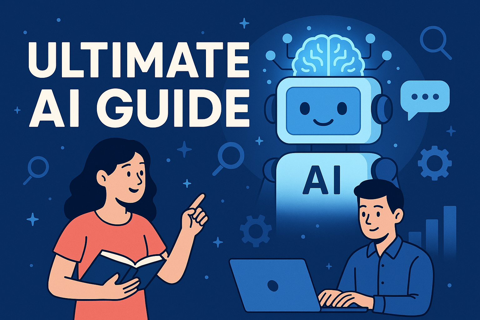 A futuristic image representing artificial intelligence
